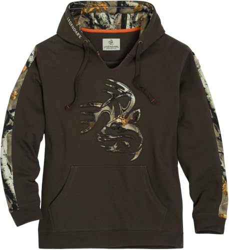 Image of Legendary Whitetails Mens Plaid Camo Pullover Hoodie