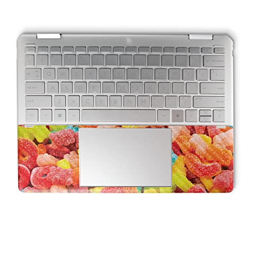 Image of MightySkins Carbon Fiber Skin Compatible with HP Spectre x360 14 inch (2022) Full Wrap Kit - Gummy Candy | Protective, Durable Textured Carbon Fiber Finish | Easy to Apply | Made in The USA