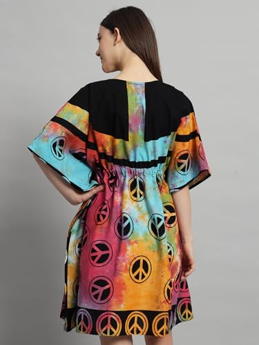 Image of Ravaiyaa - Attitude is everything Womens Soft Crepe Silk Casual Dress Summer Floral Printed Dress Ladies Tank Midi Sundress