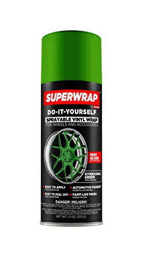 Superwrap À faire soi-même, film vinyle pulvérisable, (vert...