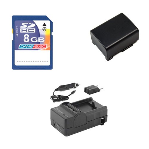 Synergy Digital Canon VIXIA HF G20 Camcorder Accessory Kit includes: SDBP808 Battery, SDM-1503 Charger, KSD48GB Memory Card