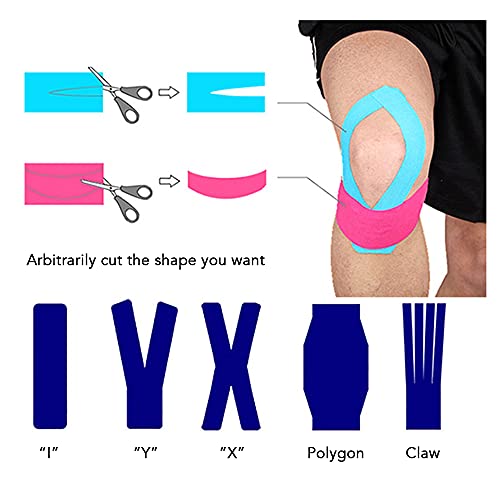 Sunbaca 16FT Sports Bandage Anti-alérgico Suporte Muscular Fita Atlética Alívio Da Dor Muscular Fita