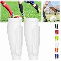 Protège-tibias Ski/Soccer ZANWANXIN – Coque EVA, Alvéoles, Tailles S-XL, Lavable