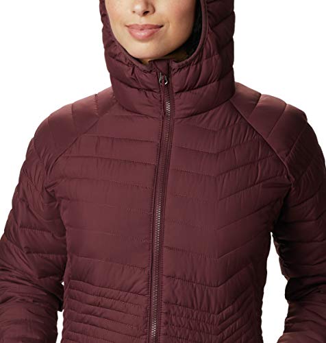 Image of Columbia Women Solid Powder Lite Mid Jacket Hoodie
