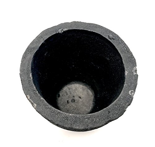 Cast Masters USA - 5 Kg Foundry Clay Graphite Crucible Furnace Torch Melting Casting Refining Gold Silver Copper Brass Aluminum