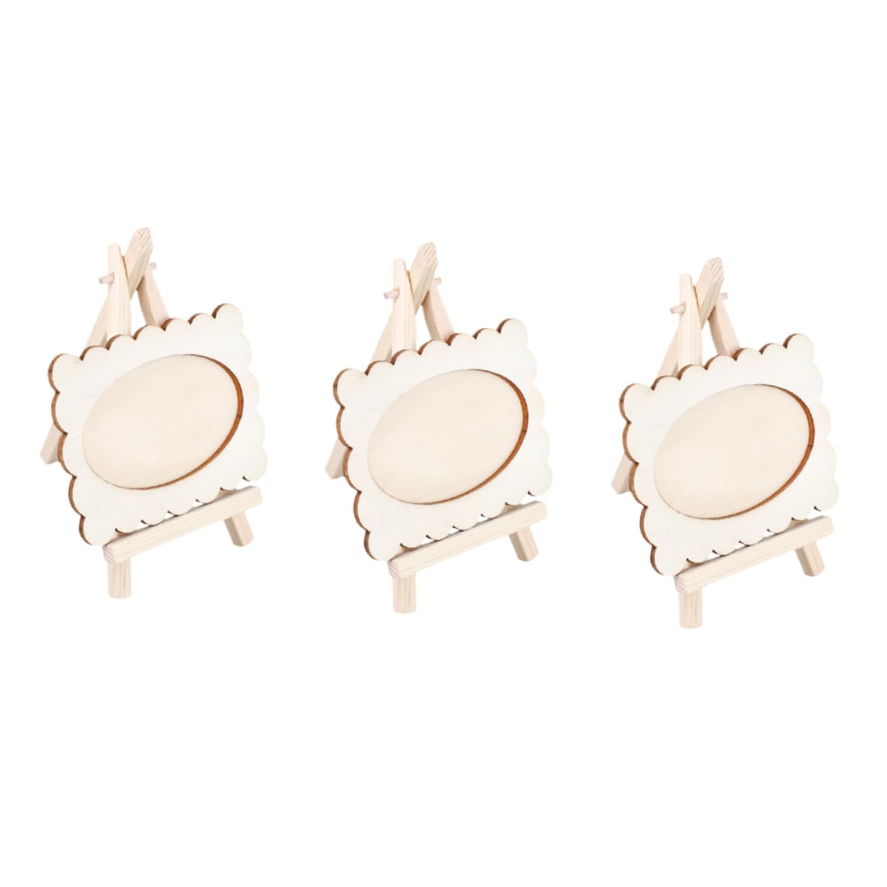 Unomor 3d Wooden Picture Frame Kit Diy Wood Frames for Boys and Girls Kindergarten Painting Toy Compact Scratch-resistant