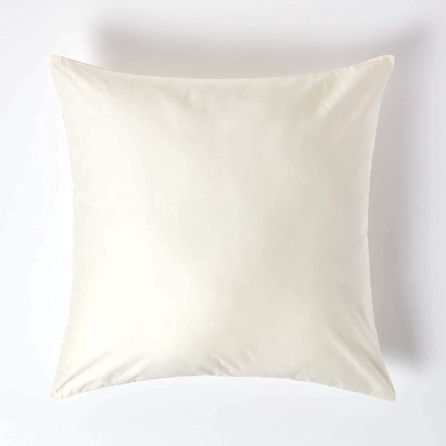Homescapes Cream Continental Egyptian Cotton Pillowcase 1000 Tc, 80 X 80 Cm In