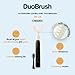 Y-Brush 2024 - DuoBrush Electric Sonic Toothbrush - Automatic andTraditional Brush - 1 Month Battery Life - Adult Pack - Clinically Proven