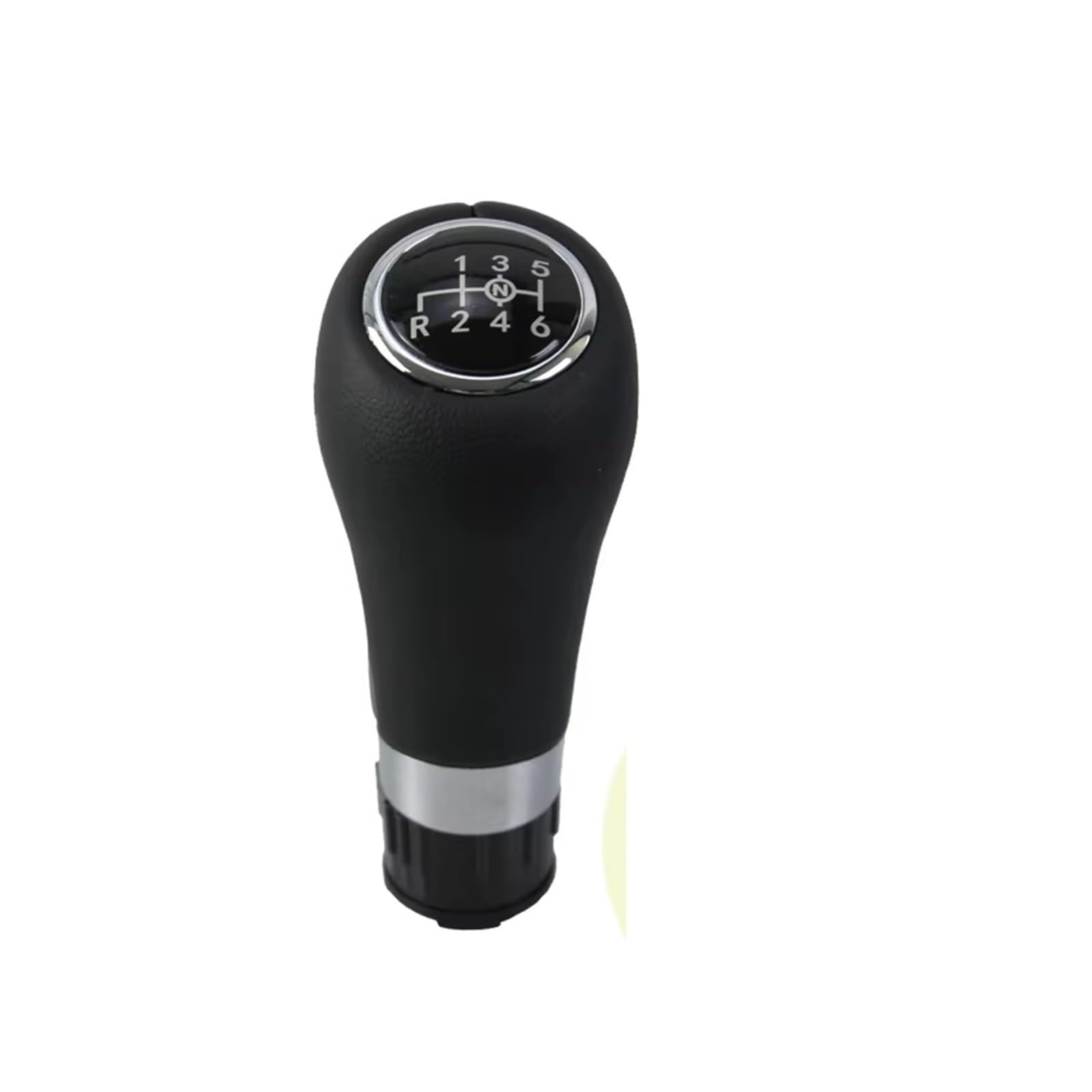 CQRBNE Car Gear Lever Knob for Benz for C-Class W203 W204 W209 for E-Class W212 A207 C207 for GLK-Class X204 6 Speed Manual Shift Gear Stick Knob 14.5mm Gear Shift Knob Handle(6 Speed-Down 14.5mm)