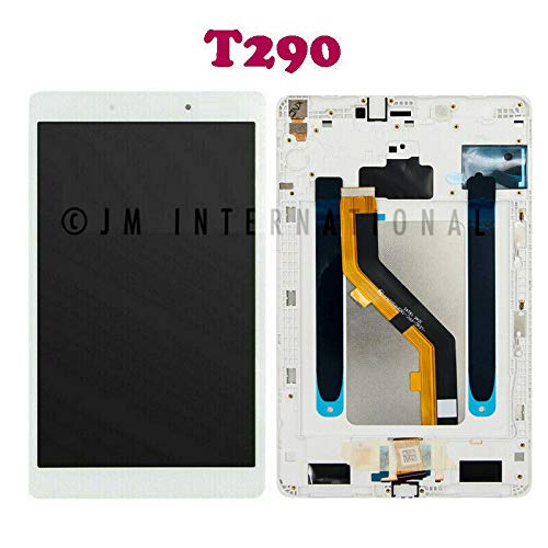 ePartSolution LCD Display Touch Screen Digitizer + Frame Assembly Replacement for White Samsung Galaxy Tab A 8.0 2019 SM-T290 USA