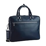 Diese LEONHARD HEYDEN Aktentasche überzeugt durch hochwertiges Material, hervorragende Verarbeitung und modernes Design. Die Laptoptasche eignet sich perfekt für den Berufsalltag, da Sie all Ihre Arbeitsutensilien sortiert und sicher darin transportieren können. Maße: 38 x 30 x 6 cm