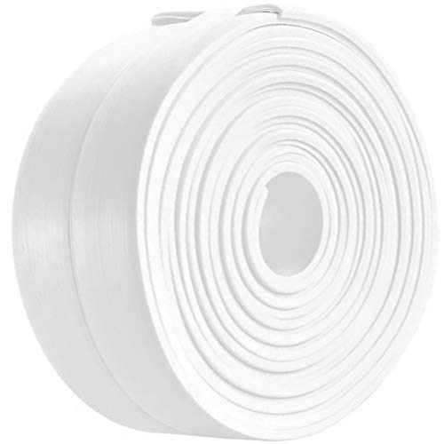 vivioi Self Adhesive Tape Caulk Strip PVC Self Adhesive Sealing Tape Wall Edge