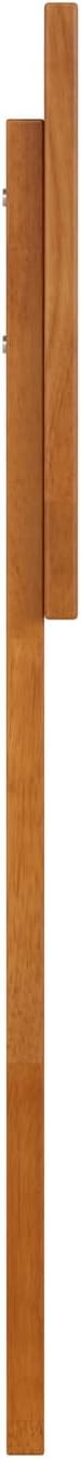AFI, Sophia Adjustable Modern Full Wood Headboard, Light Toffee