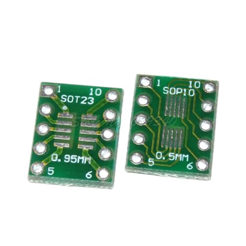 10PCS SOT23 MSOP10 UMAX to DIP10 Transfer Board DIP Pin Board Pitch Adapter SOT-23 MSOP-10 to DIP-10 New for Arrival 2025 High for Quality