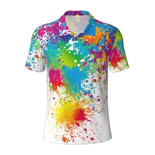Camisa polo para hombre SEPTYK negra, manga corta, talla 4X-Large miniatura 1