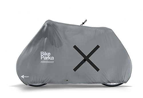 BikeParka URBAN Waterproof Bicycle Cover - PAVEMENT Grey