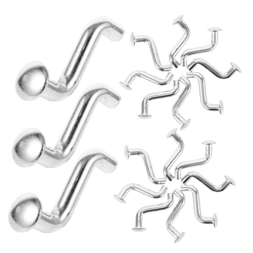 SOLUSTRE Quick Install Pallet Rack Safety Pin Set 50pcs j Bolt Heavy Duty j Clips for Warehouse Shelving System