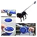 Multifunction Pet Dog Leash with Builtin Water Bottle Bowl Waste Bag for Outdoor Walking Traction Rope Accessories(Black)