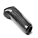 Embellecedor interior de la cubierta de los puños del freno de mano del coche de fibra de carbono universal los accesorios para B-MW 3 serie E46 E90 E92 E60 E39 F30 F34 F10 F20.
