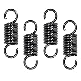 GUNGY Zugfedern mit Haken Klavierdraht Zugfeder Spannfeder 30mm Außendurchmesser 10mm Drahtdurchmesser 1,6mm Maximale Zugkraft 7,9kg 1,6x10x30mm 10 Stück