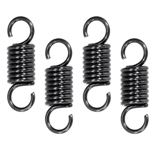 GUNGY Zugfedern mit Haken Klavierdraht Zugfeder Spannfeder 30mm Außendurchmesser 10mm Drahtdurchmesser 1,6mm Maximale Zugkraft 7,9kg 1,6x10x30mm 10 Stück