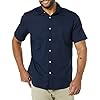 Amazon Essentials Men’s Slim-Fit Short-Sleeve Poplin Shirt