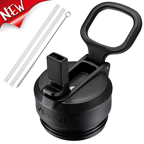 Vmini Straw Lid/Cap, Compatible with YETI Lid, RTIC Bottle Lid and More, Wide