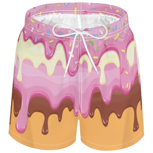 Beracah Kids Boys Swim Trunks Quick Dry Swim Board Shorts Toddler Beach Lightweight Swimsuit Bottom for Kids