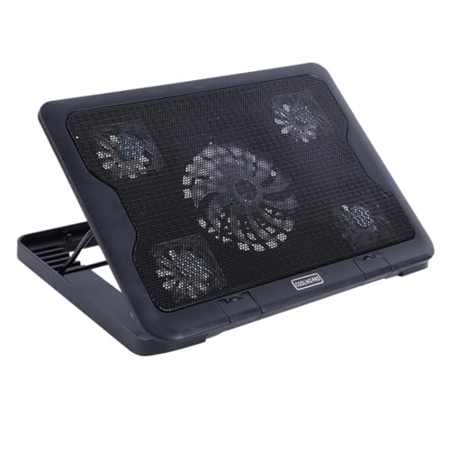 Base de enfriamiento USB para laptop con 5 ventiladores