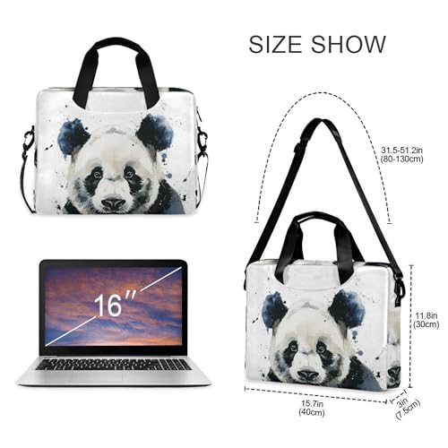 Funda Maletín para Portátil con Estampado Panda 15.7" miniatura 3