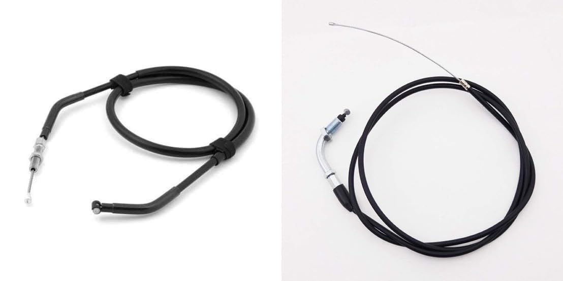 Road Religion Accelerator & Clutch Cable Set (2 Pcs) for Suzuki Gixxer – Compatible with Gixxer SF/Gixxer 155 (BS4 & BS6), Smooth Throttle & Clutch Control-image-22