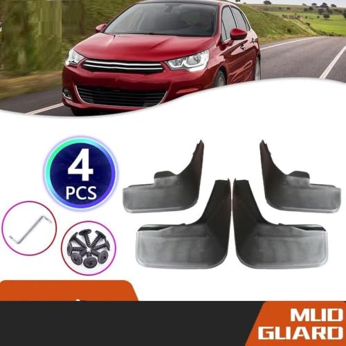 Bavettes Citroën C4L Berline stoppent la boue et préservent le châssis - 4