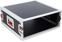Professional 4U rack case designed for touring musicians and audio engineers ATA-rated plywood construction with laminated exterior for maximum durability Heavy-duty recessed handles and twist latches for secure transport Foam-lined interior protects...