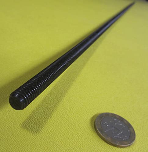 Black Oxide Grade B7 Steel Fully Threaded Rod 3/8"-16 x 48.00 Length 1 Pc.