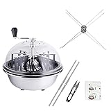 16-Inch Leaf Bowl Trimmer Cut for Hydroponic Plant with Sharp Gears Trimmer Rack Twisted Spin