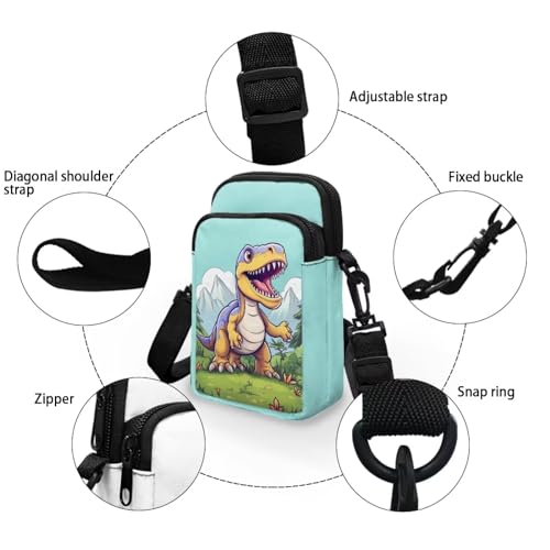 Image of Small Crossbody Purse for Women Kids Shoulder Messenger Bag