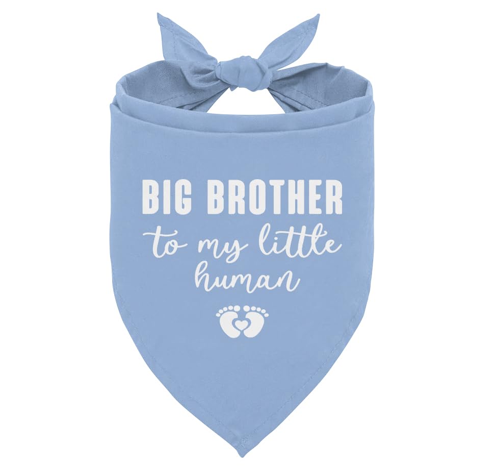 Bandana azul bebé de perro pequeño regalo ideal futuros padres