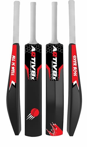Image of Plastic Bat, Hard Plastic Cricket Bat, Tennis Cricket Bat, Turf Tennis Bat Lightweight