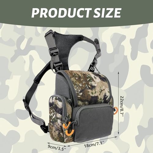 Arnés binocular transpirable e impermeable con múltiples bolsillos 4