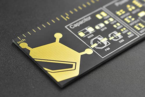 Teensy PCB Lineal - Mini, 16 cm (Faserglas, Kunststoff, 160 x 32 mm)