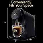 L'OR Barista System Coffee and Espresso Machine Combo by Philips, Matte Black - Image 4