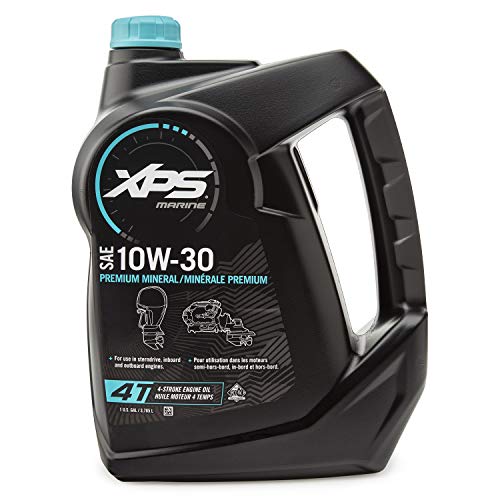 XPS Marine SAE 10W-30 Premium Mineral 4-Stroke Engine Oil, 1...
