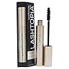 bareMinerals Lashtopia Mega Volume Mineral-Based Black Mascara, Volumizes Eyelashes, Nourishing + Conditioning, Smudge + Clump-Resistant, Vegan