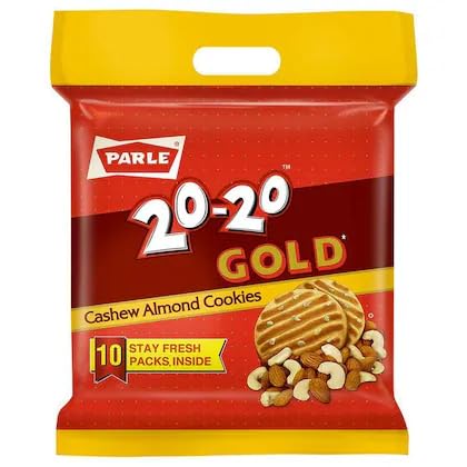 Parle 20-20 Gold Cashew Almond Cookies 1 kg/1000gm (B0CRZBB72B) Amazon Price History, Amazon Price Tracker