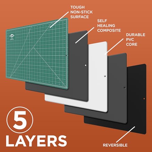 Alvin, Professional Self-Healing Cutting Mats, 12 x 18 Inches