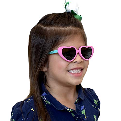 BIB-ON Sweetheart 2 Pack - Infant, Baby, Toddler's First Sunglasses for Ages 0-3 Years3