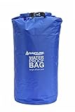 strapazierfähiges, langlebiges Polyester; Dry Bag verfügt über einen praktischen Schnappverschluss; mit Öse und Karabiner zum Aufhängen