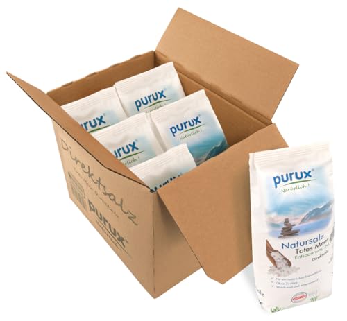 purux Totes Meer Salz 5kg Badesalz Natursalz