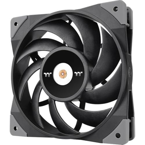 Image of Thermaltake ToughFan 12 High Static Pressure 2000 PWM, Metal-Reinforced Motor Hub, Gen.2 Hydraulic Bearing 120mm Case /Radiator Fan (Single Pack) CL-F117-PL12BL-A Black