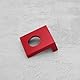 ECSiNG 2 Stück 15 Mm Lochdurchmesser Motorrad-Kettenspanner CNC-Spanner für Dirt-Motorrad-Motorräder 50 Cc 70 Cc 90 Cc 110 Cc 125 Cc Rot